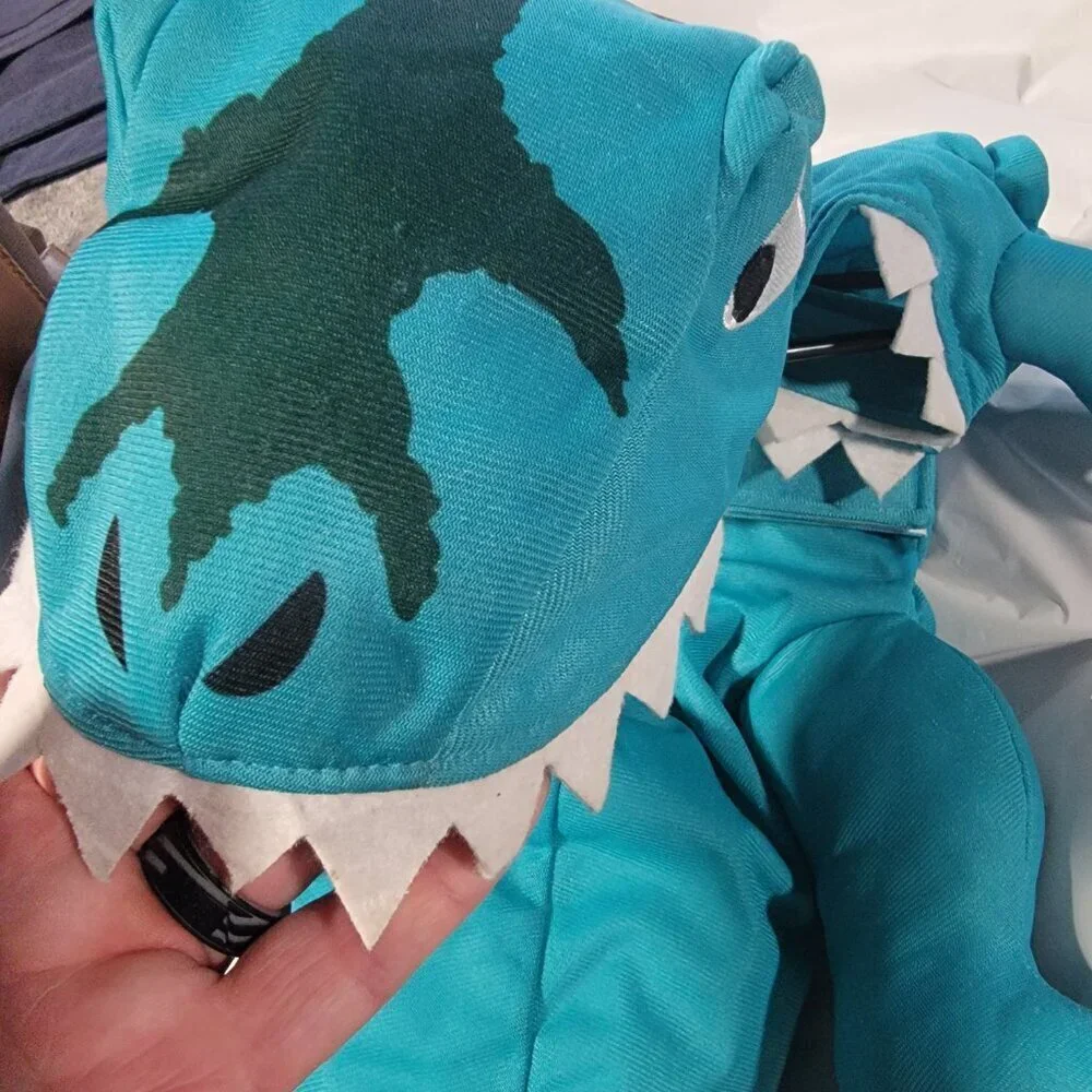 NWT Buttons & Bones Celebrations Dinosaur Pet Costume